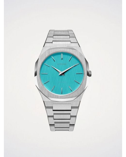D1 Milano Blue Ultra Thin Light 38 Mm Watch for men