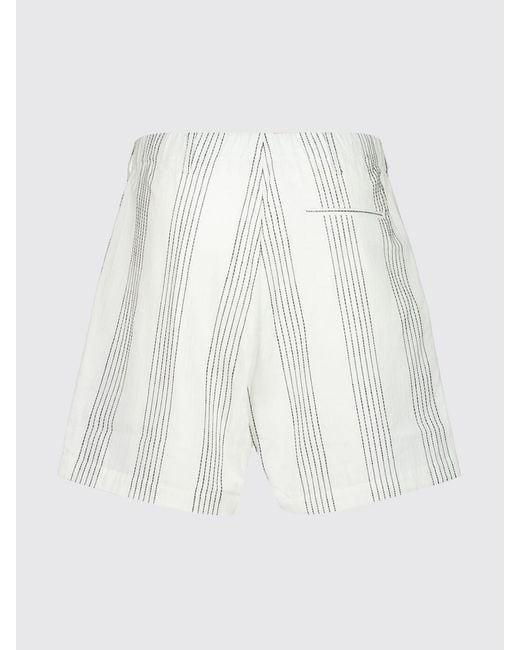 Commas White Shorts for men