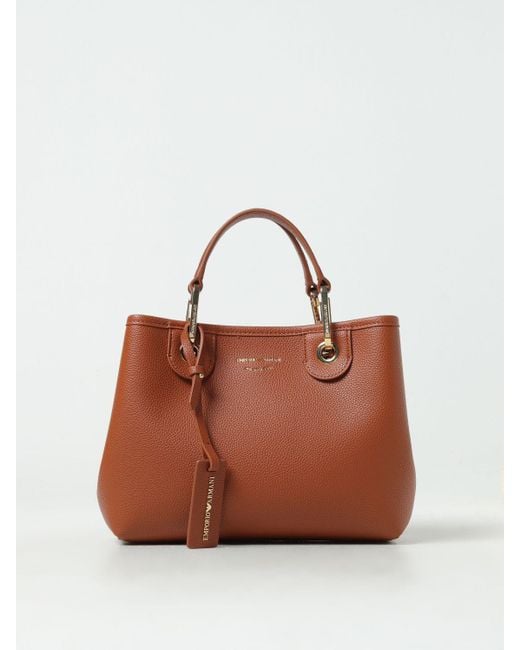 Emporio Armani Brown Handbag