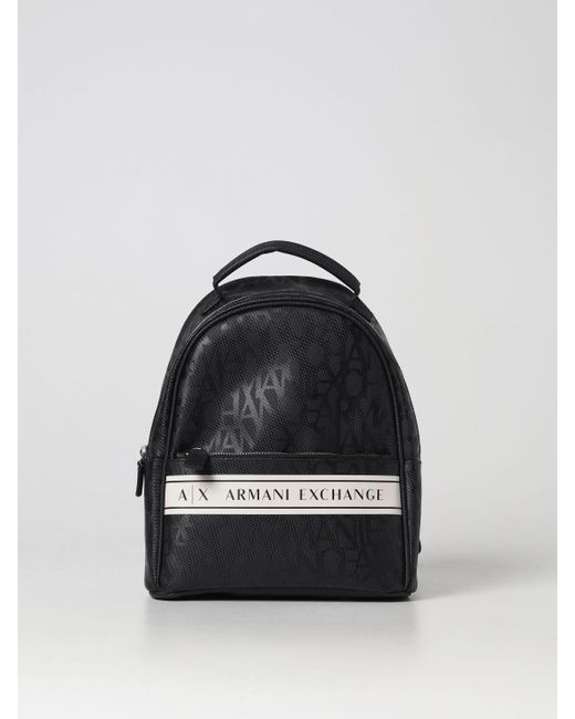 Armani Exchange Backpack Woman in Black Lyst Canada