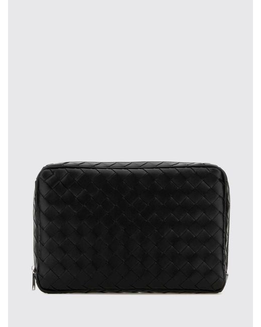 Bottega Veneta Black Cosmetic Case for men