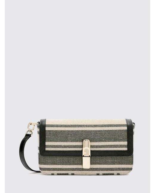 Furla Blue Tote Bag