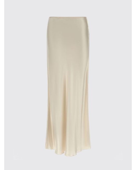 Fabiana Filippi Natural Long Skirt