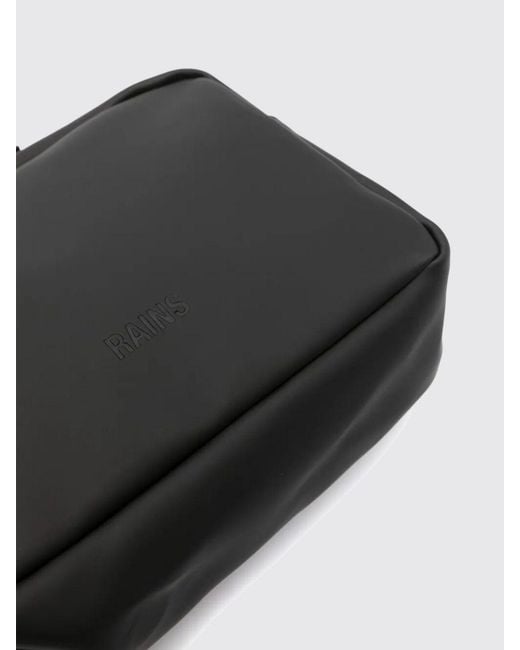 Borsa Box di Rains in Black da Uomo