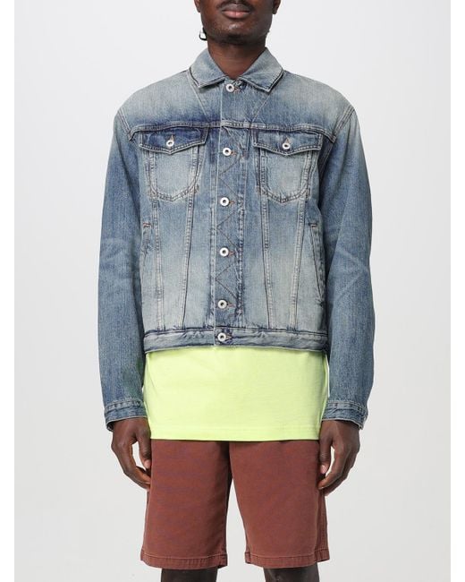 KENZO Blue Jacket for men