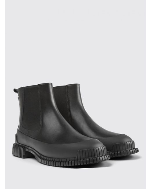 Camper Black Flat Booties