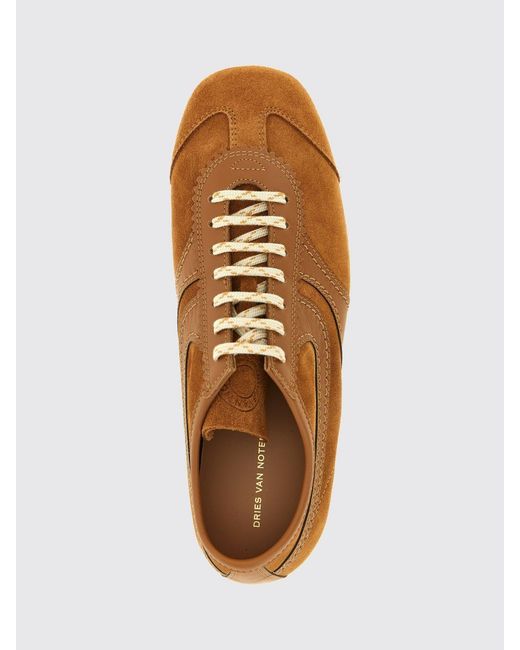 Dries Van Noten Brown Trainers