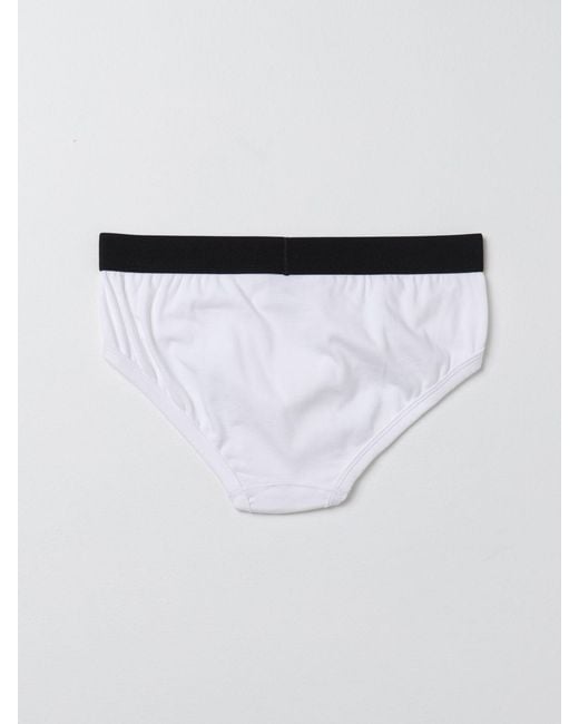 Tom Ford White Briefs In Stretch Cotton for men