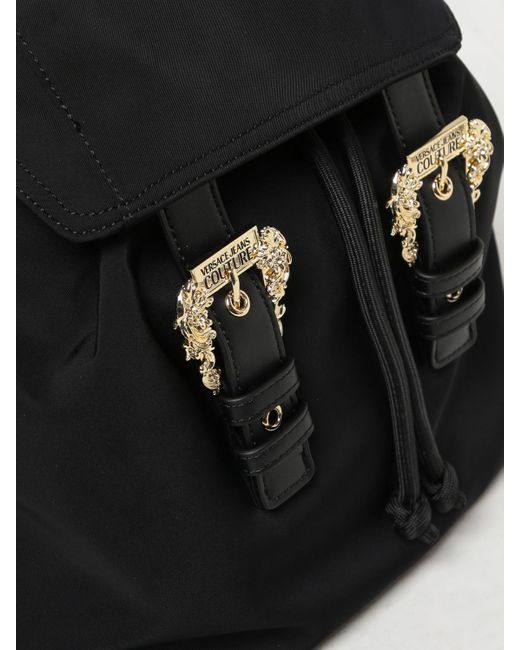 Versace Black Backpack