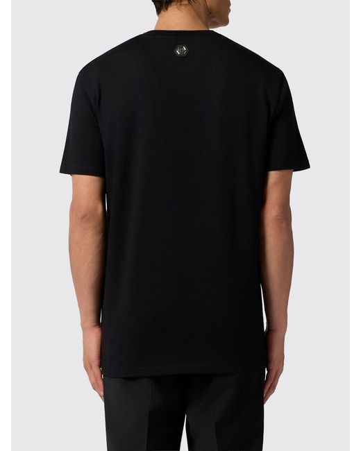 Philipp Plein Black T-Shirt for men