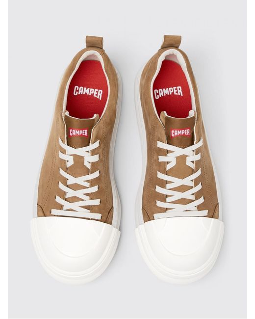 Camper Brown Junction Runner Nubuck Sneakers