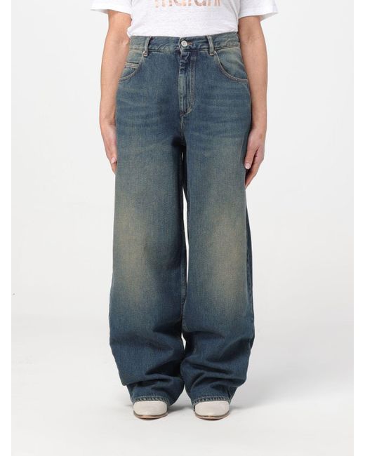 Jeans oversize di Isabel Marant in Blue