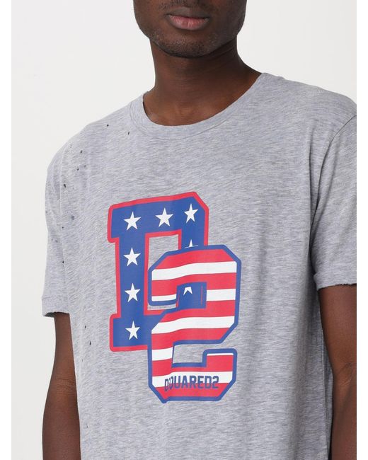 DSquared² Gray T-shirt for men