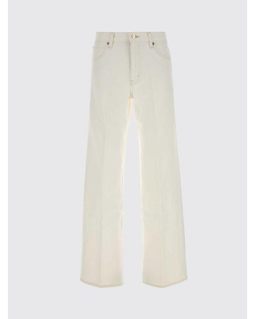 FRAME White Straight Denim Jeans