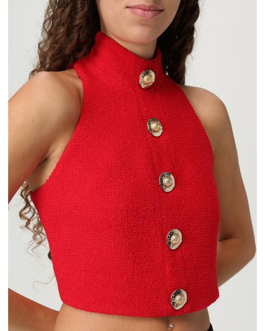 Top Mujer Balmain de color Red