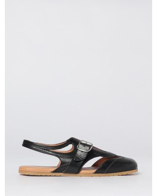 Dries Van Noten White Leather Sandals for men