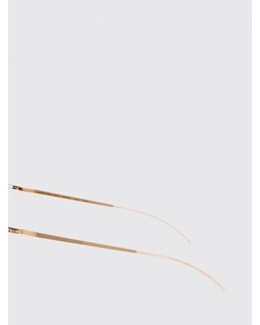 Mykita Brown Stainless Steel Sunglasses for men