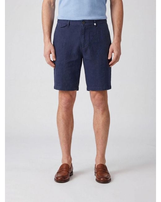 Myths Blue Chino Shorts for men