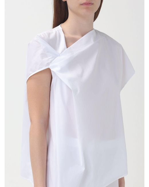 Blusa in cotone di Liviana Conti in White