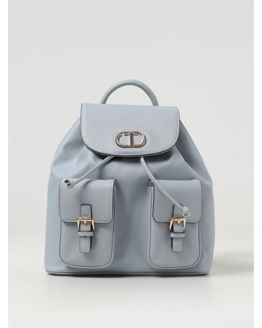 Twin Set Gray Backpack