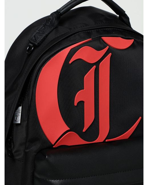 Just Cavalli Black Backpack for men