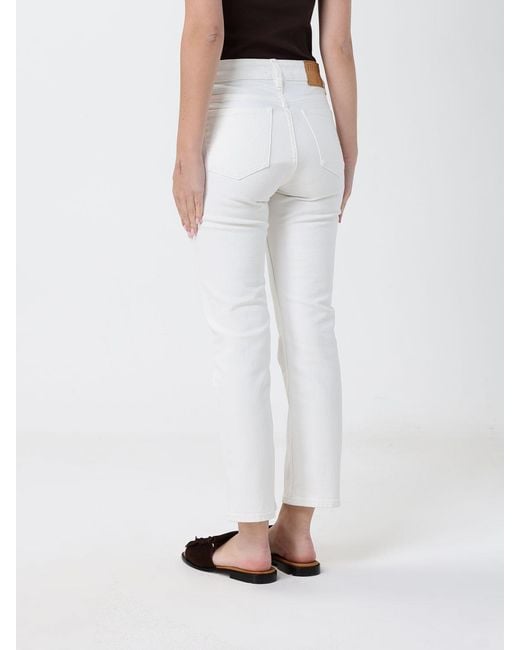 Filippa K White Distressed Denim Cropped Jeans