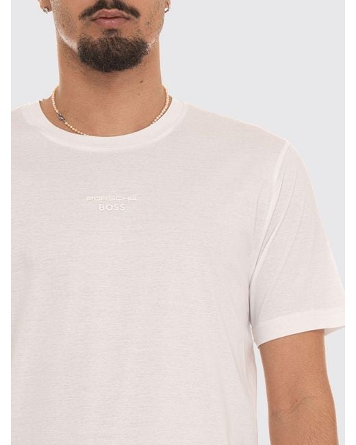 Boss White T-Shirt for men