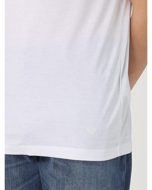 Emporio Armani White T-Shirt for men