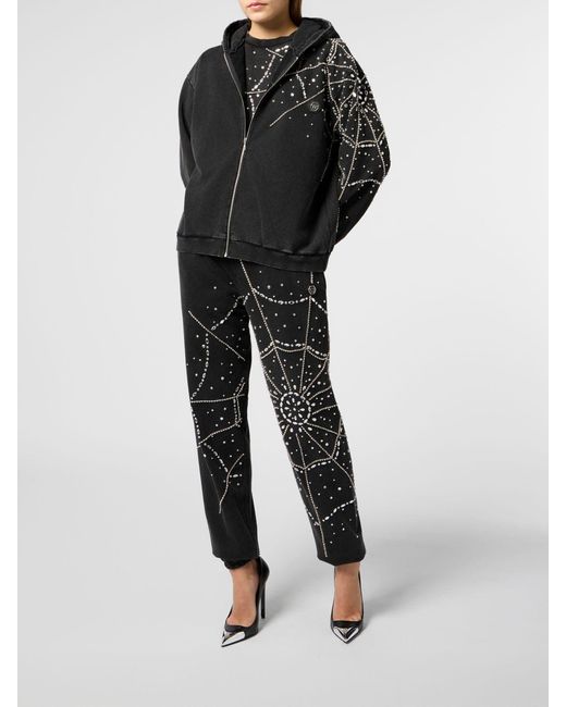 Philipp Plein Black Trousers