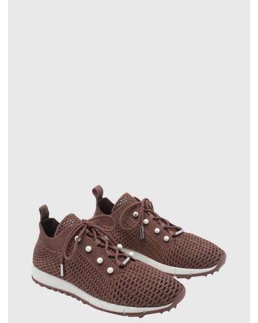 Jimmy Choo Brown Sneakers