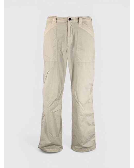 C P Company Natural Nylon Wide-Leg Trousers for men