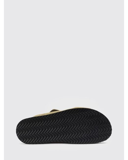 Doucal's Multicolor Suede Sandal for men