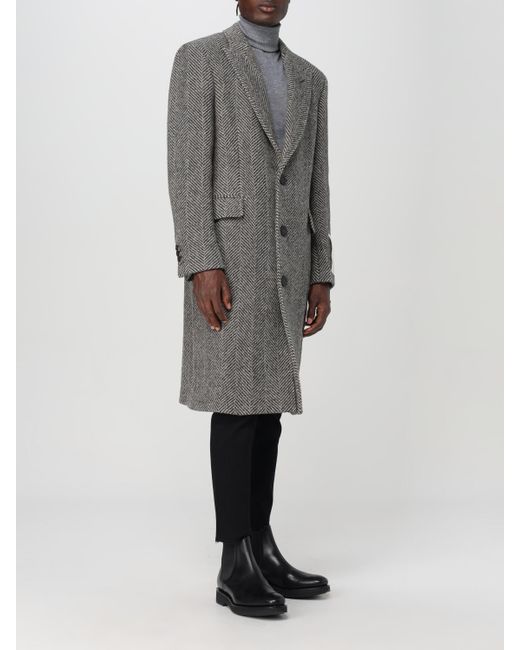 Golden Goose Coat in Grey for Men Lyst UK
