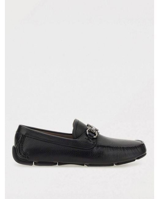 Ferragamo Black Loafers for men