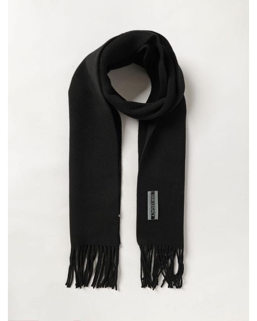 Our Legacy Black Estate Wool Scarf for men