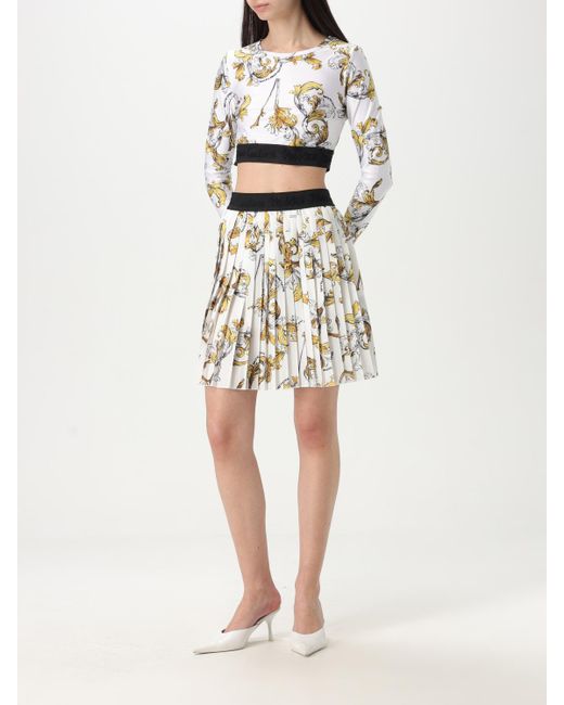 Versace Jeans Couture Natural Skirt