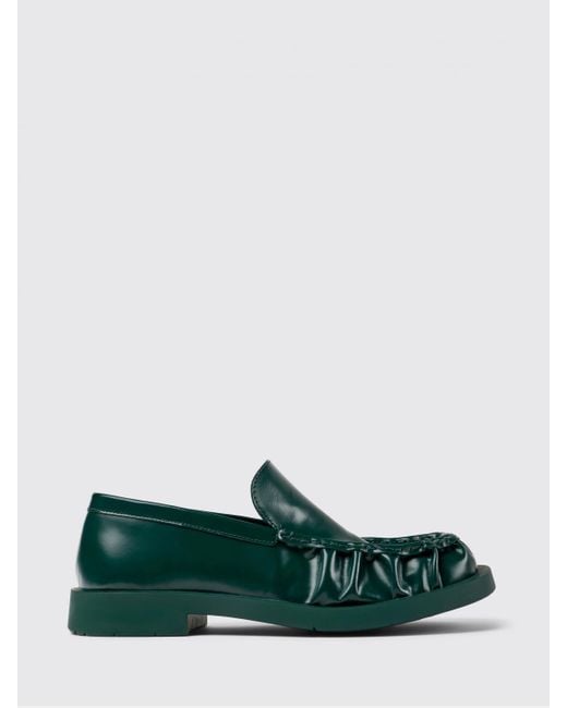 CAMPERLAB Green Mil 1978 Brushed Leather Loafer for men