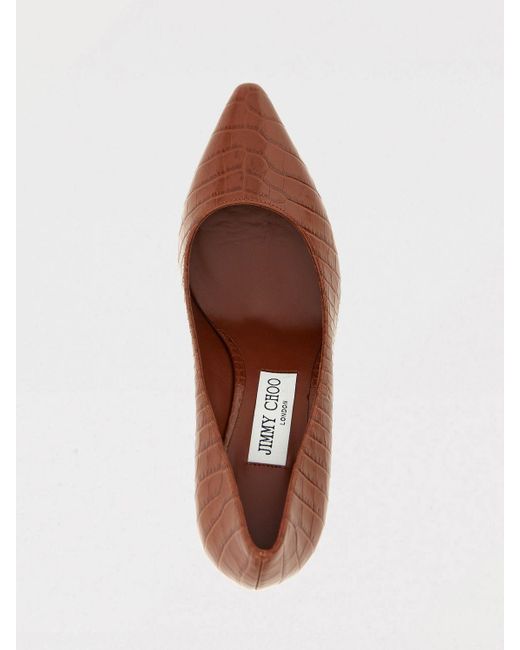 Jimmy Choo Brown High Heel Shoes
