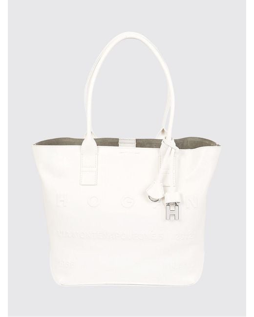Borsa Script di Hogan in White