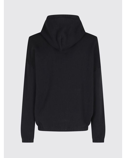 Autry Blue Cotton Zip-Up Hoodie for men