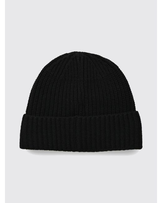 Stone Island Black Hat for men
