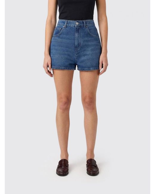 Moschino Couture Blue Denim Shorts