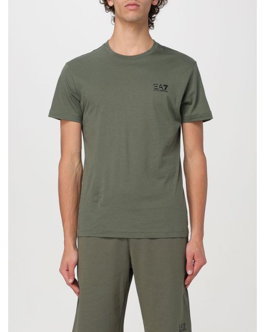 EA7 Green T-shirt for men
