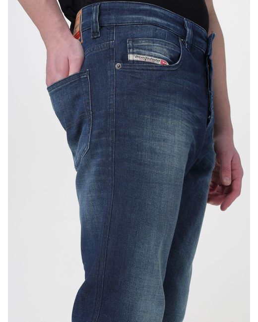 DIESEL Blue D-Vyl Jeans for men