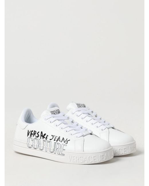 Versace Jeans Couture White Sneakers