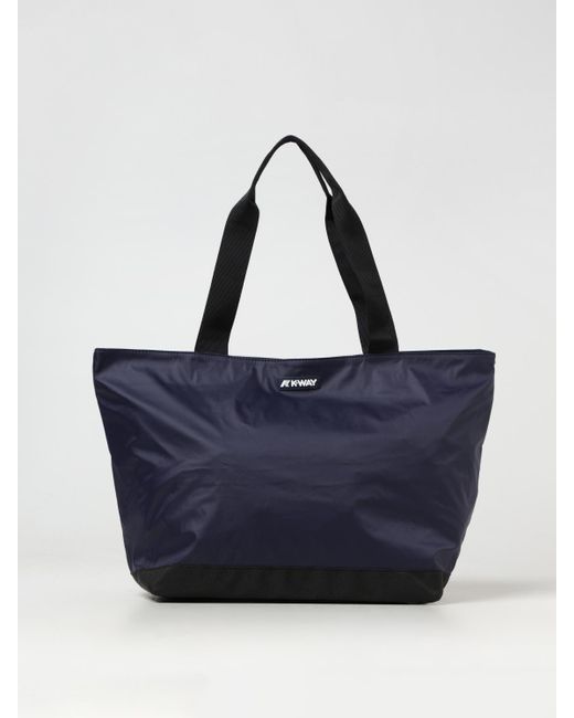K-Way Blue Schultertasche Damen