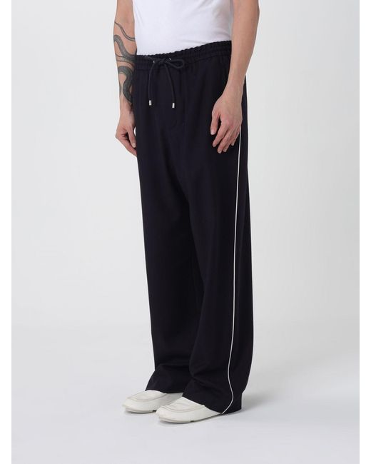 Loewe Blue Wool Jogging Trousers for men