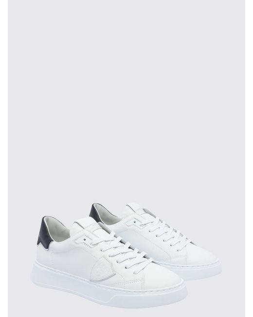 Philippe Model White Sneakers for men