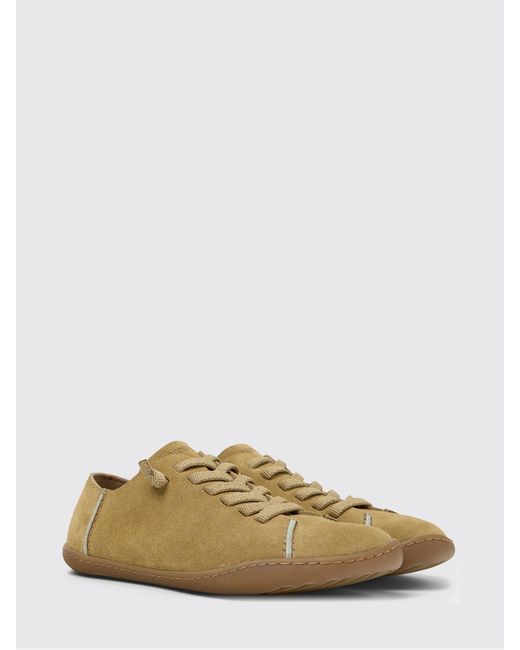 Camper Brown Twins Suede Sneakers