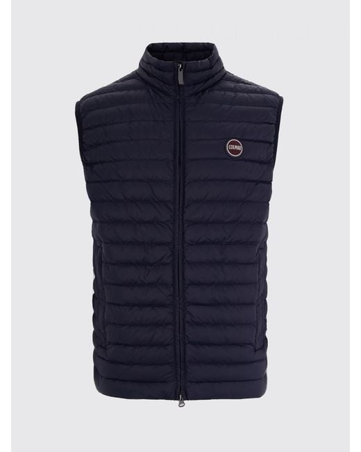 Colmar Blue Padded Nylon Vest for men